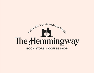Bookstore & Cafe | Logo, Branding bookstore branding cafe logo
