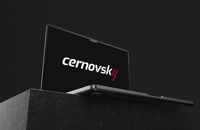 Cernovsky brand brand identity figma presentation ui ux web design