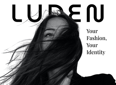LUDEN - Your Fashion, Your Identity UX/UI Case Study branding graphic design motion graphics ui