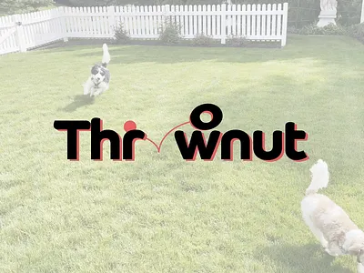 Thrownut Animation animation branding dog logo nut throw toy