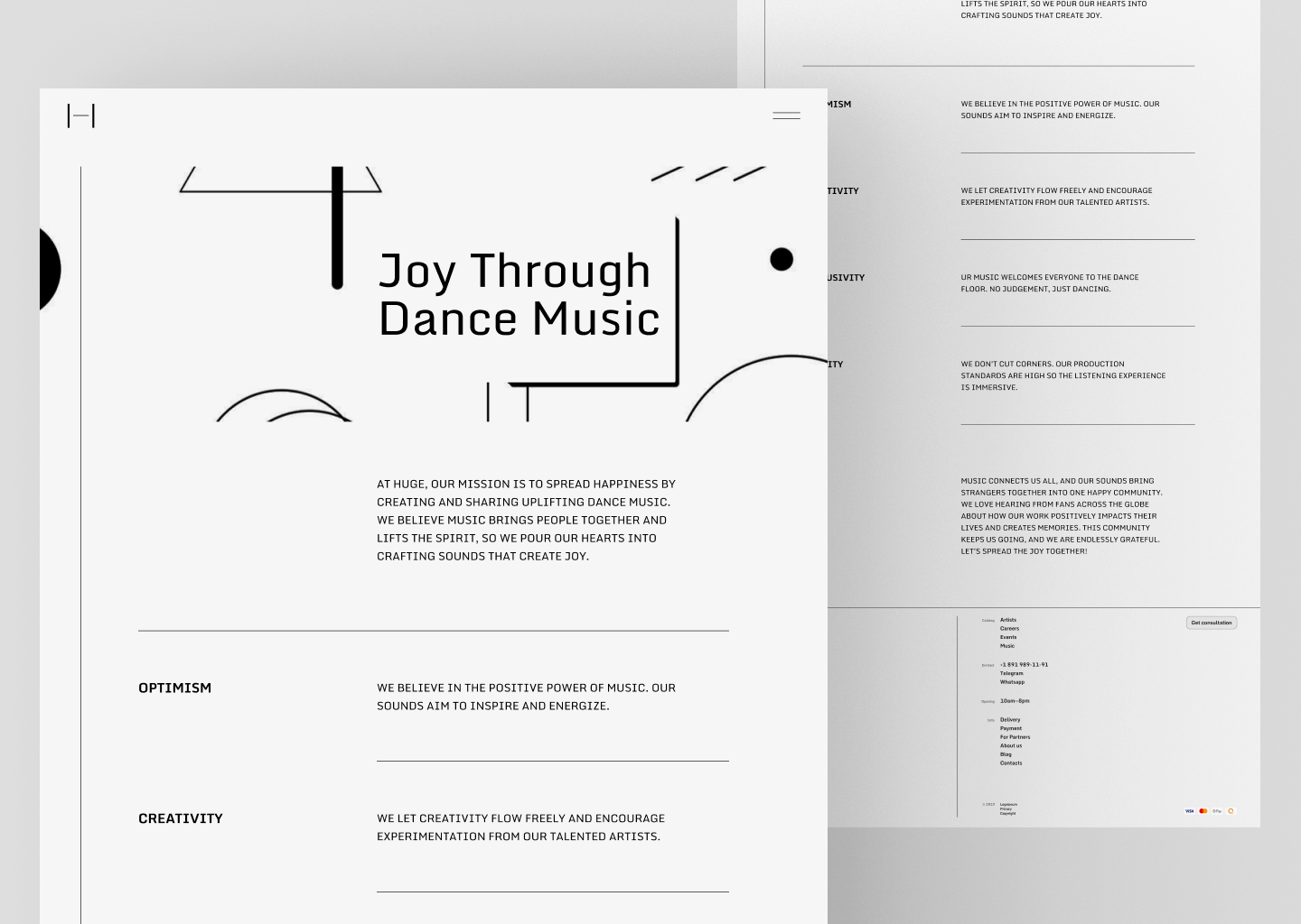 WEBSITE DESIGN- black and white black and white website branding design ecommerce ecommerce landing page ecommerce web design ecommerce web page design ecommerce webpage ecommerce website graphic design illustration ui web design website website design
