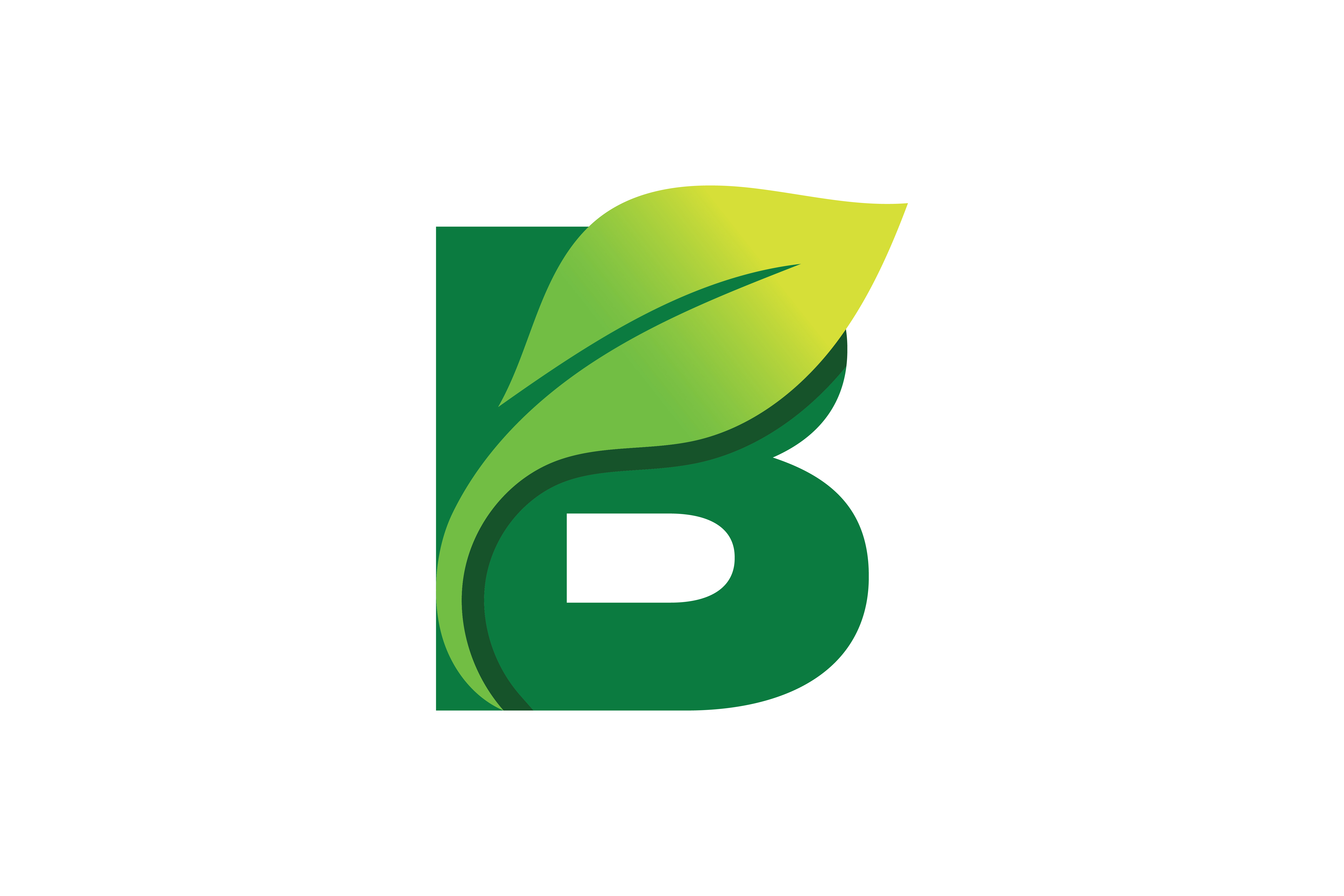 Letter B Leaf Logo Designs, Themes, Templates And Downloadable Graphic ...