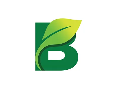 Minimal initial letter B leaf logo design b design b leaf b leaf design b leaf letter b letter b logo business business logo company company logo creative letter b leaf letter b leaf logo symbol vector b leaf logo