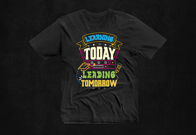 Empower the Future Learn Today T-Shirt Design 3d animation branding cool t shirt design custom t shirts design custom t shirts graphic design groovy t shirt design merchandise motion graphics school t shirt design simple t shirt design statement t shirts t shirt t shirt design template trendy t shirt tshirt designs typography t shirt ui vintage