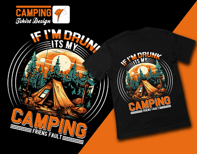 CAMPING T-SHIRT DESIGN camping graphic design t shirt
