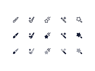 New Icons 🪄 brush figma free icon hugeicons pro icon icon library icon pack icon set icon system iconography icons illustration magic wand rounded icon star vector