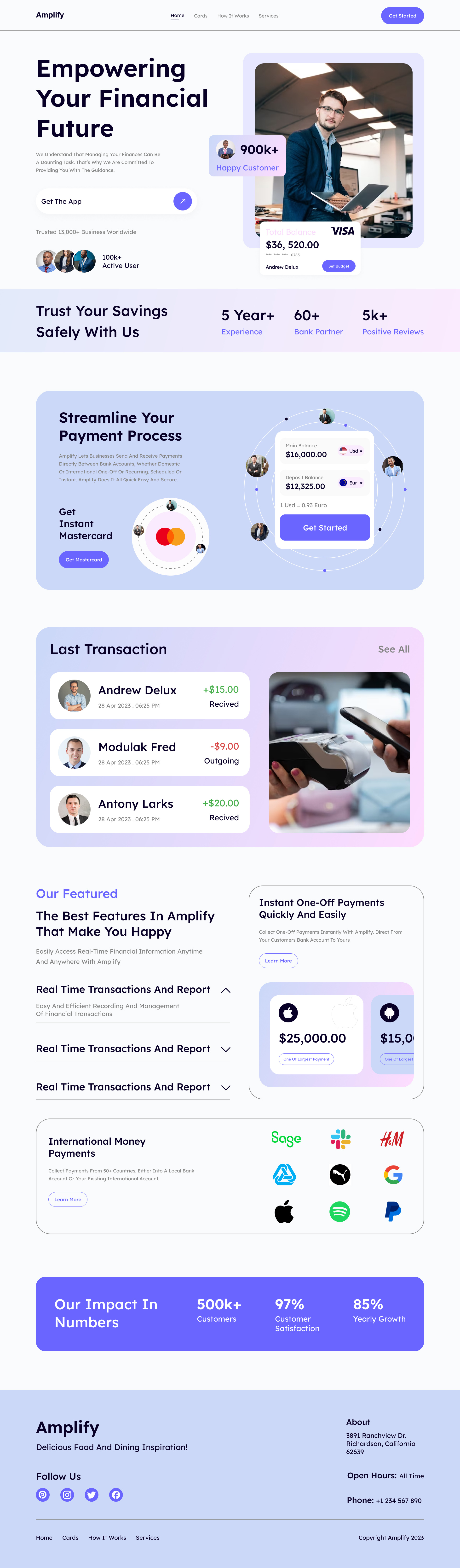 Example of High Converting Landing Page Design