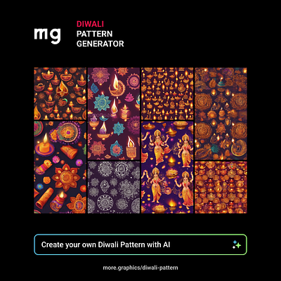 Diwali Pattern Generator ai diwali generative generator mg pattern
