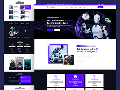 Artizen.Ai Website Templates ai branding graphic design ui ux websdesign