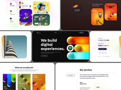 Web Design Agency Website design interface product service startup ui ux web website