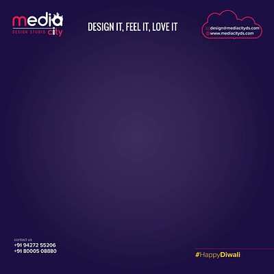 Happy Diwali !!!! from Media City Design Studio Family... branding branding agency design agency graphic design graphic designer illustrator logo motion graphics ui