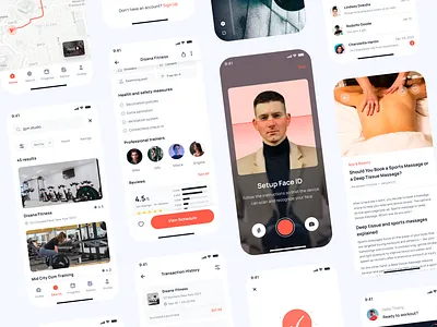 Helthyess - Fitness Mobile App android app app design design fitness fitness app health interface ios iphone mobile mobile design pixlayer ux uxdesign workout