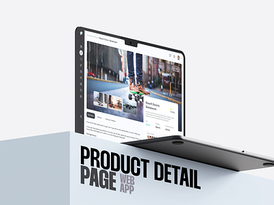 e-Commerce Platform Product Detail Page branding design design concept graphic design illustration logo ui uidesign ux uxdesign
