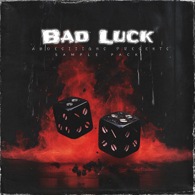 Cover Art - Bad Luck album album cover branding cover cover art graphic design hip hop music cover