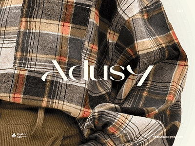 Adusy - Wordmark boutique brand brand identity brand mark branding clothing design designer fashion graphic design lettering logo logofolio luxury style technology ui vector website wordmark