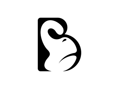 B Gorilla b b logo branding gorila gorila face gorila face logo gorila logo initials b initials b logo letters b letters b logo logo