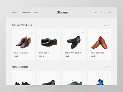 Minimal Shoe Store Website minimal design minimal ui minimal ui design minimal website shoe store store ui ui ui design uiux uiux design ux ux design website ui