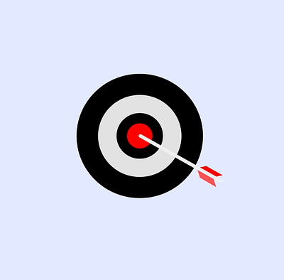 Animated Target/Goal Icon GIF animated icon animation branding goal goal icon goal icon animated graphic design icons target target icon target icon animated vector