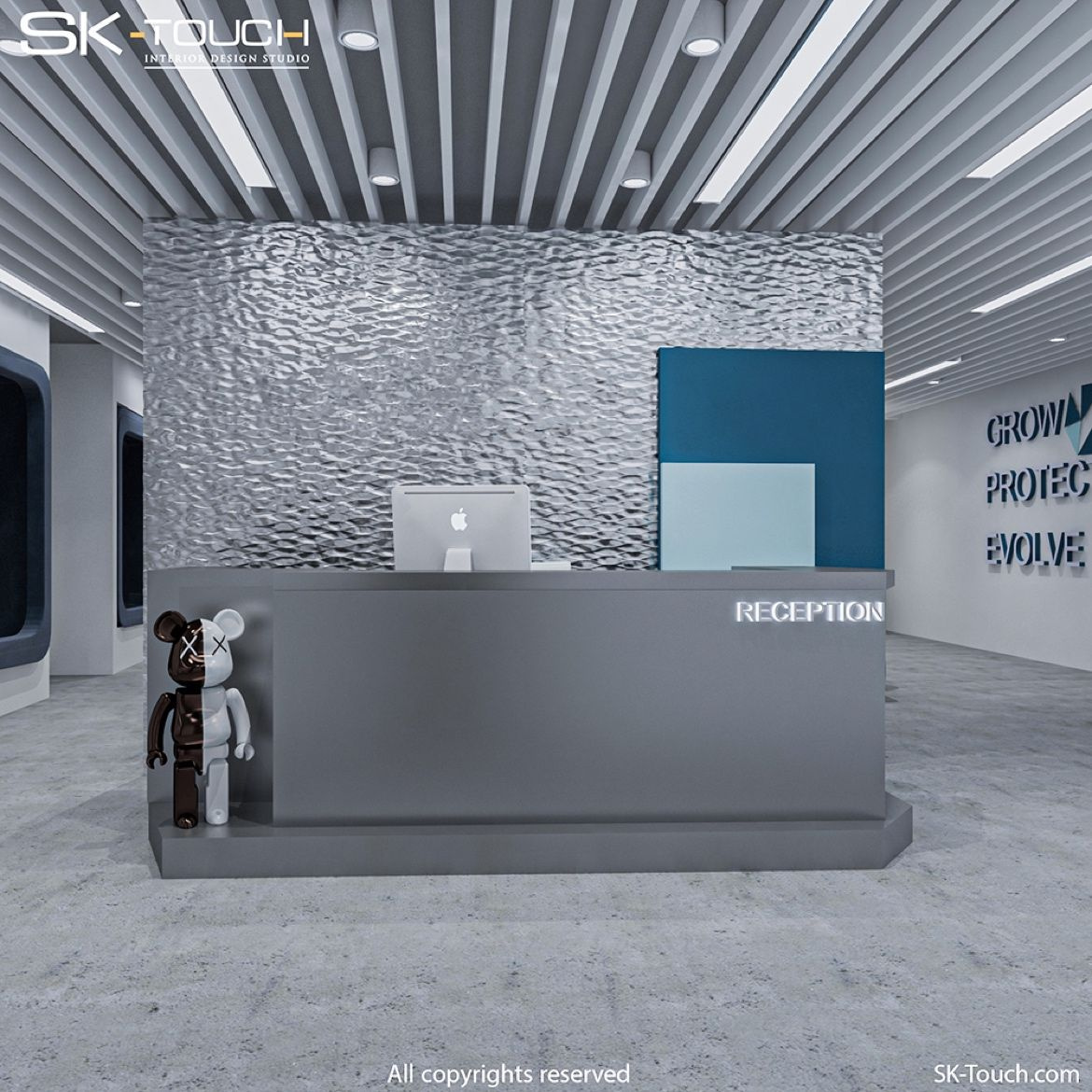 2,000 Sqm Office Interior Design by Sk Touch on Dribbble