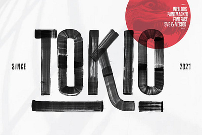 Tokio Marker display font