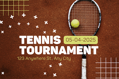 tennis tournament logo branding design graphic design illustration logo