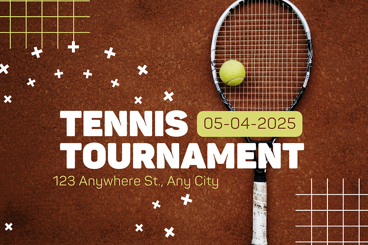 tennis tournament logo by bob samy on Dribbble