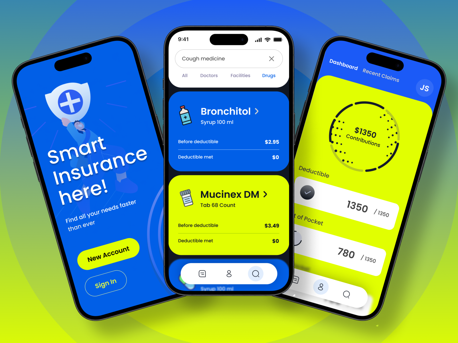 Health Insurance Mobile App by Shahriar Sultan on Dribbble