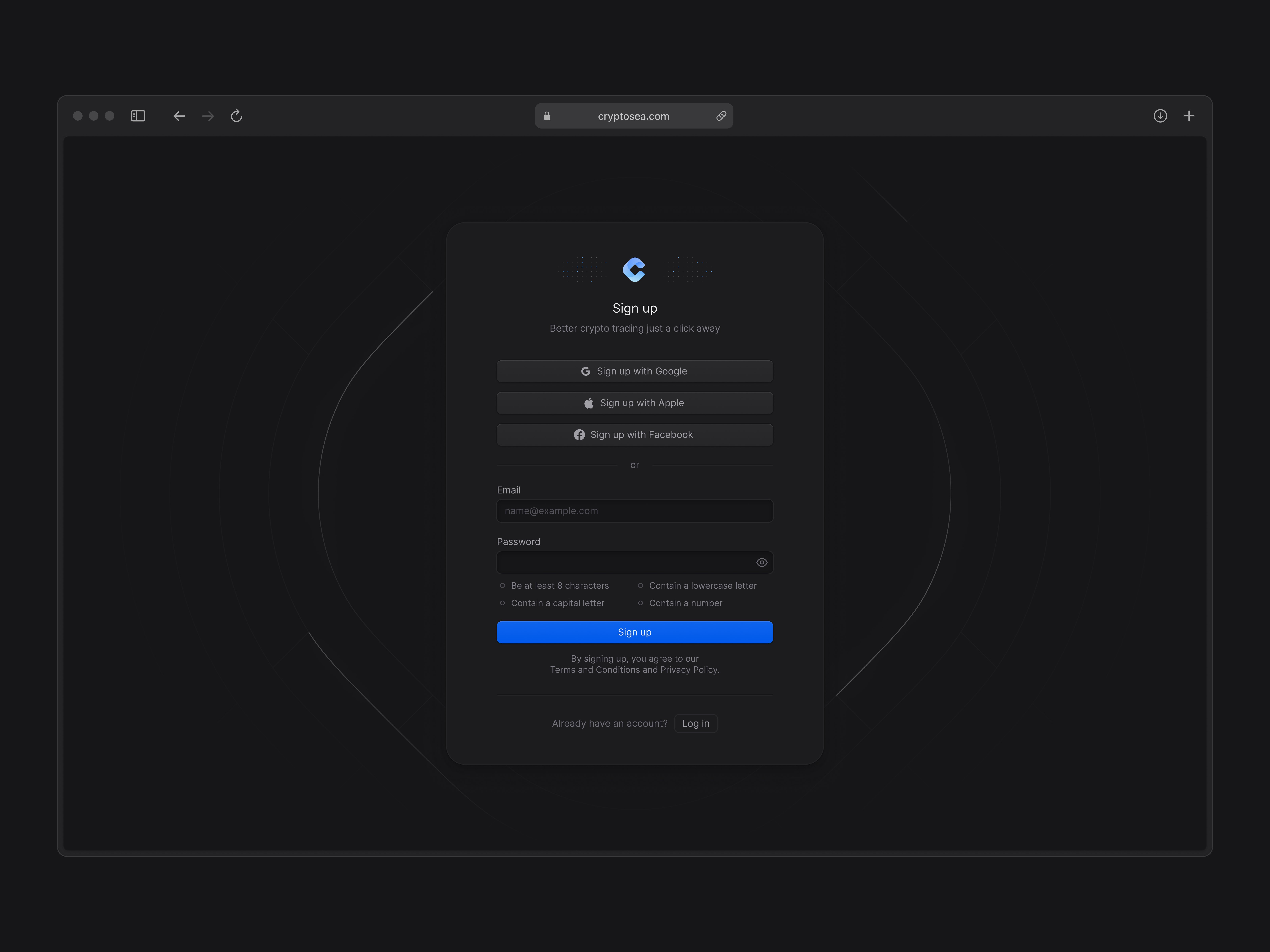 Something new for cryptosea.com by Oğuz Yağız Kara on Dribbble
