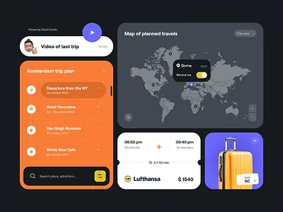 Triplane UI-UX design interface product service startup ui ux web website