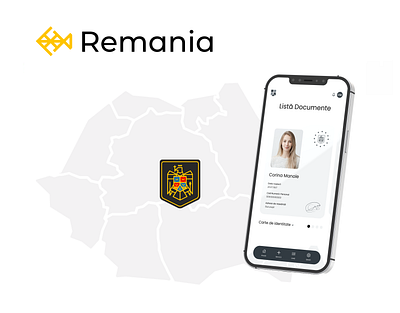 Remania app branding graphic design logo ui ux