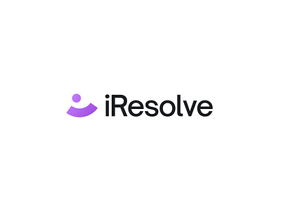 Branding for iResolve branding company conflict hr human language logotype product resources visual