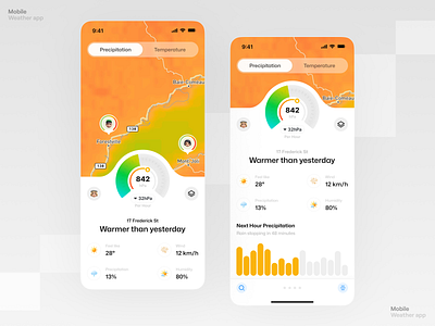 Weather App accurate weather app app cloudy weather daily weather design forecast global weather app live weather app minimal mobile rainy days update snow forecast app sunny days ui ux weather weather app weather forecast app weather today app weather updates apps