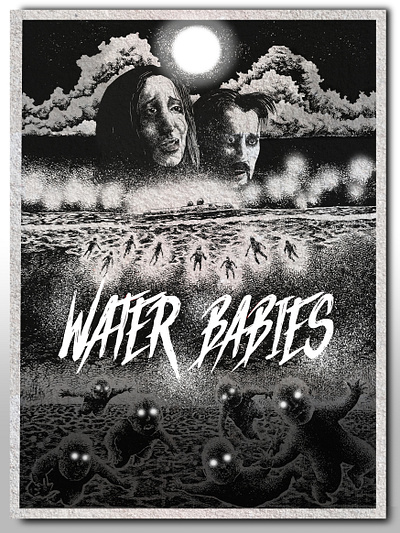 Water Babies design digitalillustration drawing film filmposter flyer flyerdesign graphicdesign illustration ink inkdrawing movie movieposter poster posterdesign traditionaldrawing