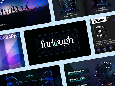 furlough - Brand Identity app branding deck design graphic design icon illustration investor investor pitch deck logo pitch powerpoint powerpoint. template ppt presentation typography ui ux vector