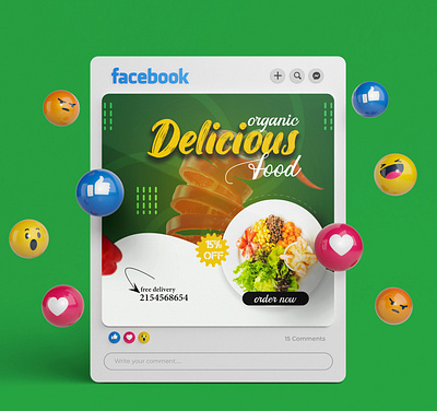 Social media post ads advertisement branding facebook post graphic design instagram instagram post restaurant social media social media post