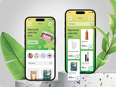 Beauty Marketplace App Concept app beauty marketplace mobile ui
