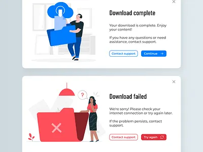 Daily UI Challenge | 011 | Flash messages dailyui dailyuichallenge error figma message success ui
