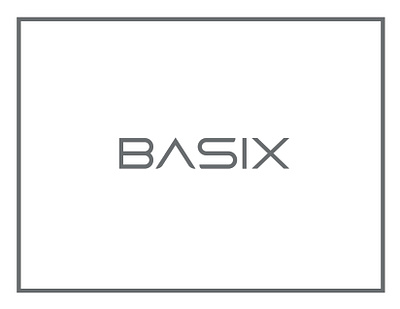 BASIX LOGO LUXARY BRAND branding graphic design logo