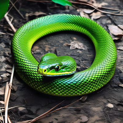 Green Snake In Dreams & Spiritual Meaning green snake dream meaning