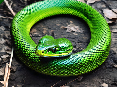 Green Snake In Dreams & Spiritual Meaning green snake dream meaning