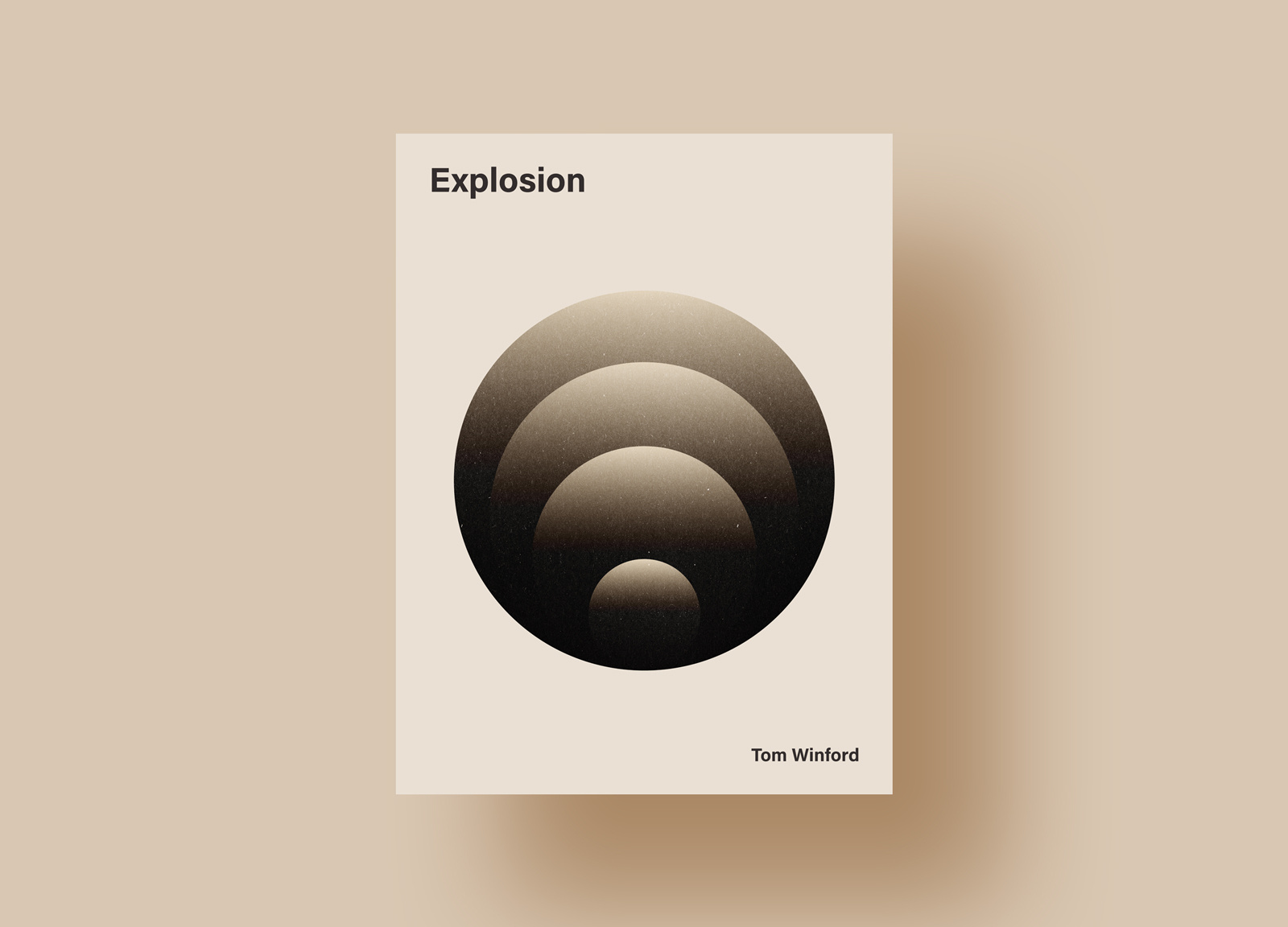 Explosion abstract artprint artwork bold flat geometric geometric illustration geometry graphic design illustration modern pattern poster poster design print shapes symmetry texture tom winford vector
