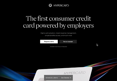 Hypercard 3d branding design figma illustration ui ux webdesign website