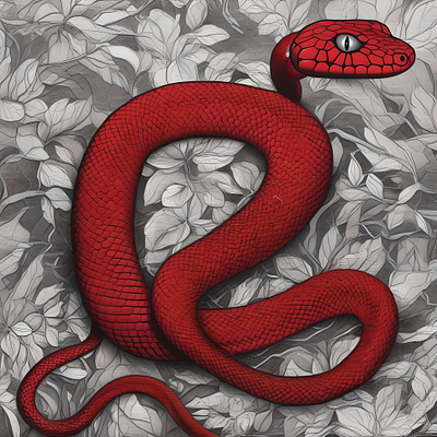 Red Snake Dream Meaning designs, themes, templates and downloadable