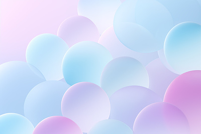 [Material] Pastel_Translucent_Sphere_Background_KB95 -14P background cute design free graphic design illustration material sphere