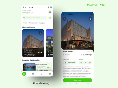 DailyUI Day067 - Hotel booking appdesign branding dailyui dailyui067 dailyuichallenge design feedbackwelcome figma figmadesign hotelbooking illustration learning mobileapplication thankyou ui uidesign uiuxdesigner userexperiencedesigner userinterfacedesign