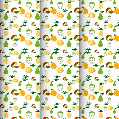 Fruit seamless pattern design abstract pattern clothing pattern fabric pattern fruit pattern geometric pattern graphic design pattern design repeating pattern seamless pattern