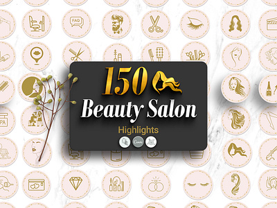 Beauty salon instagram highlight covers beauty business beauty clinic beauty highlight cover beauty salon canva template lab canva templates design graphic design hair instagram highlight cover hair stylist highlight covers hair stylists highlight cover instagram highlight cover instagram story highlight covers make up artist skincare