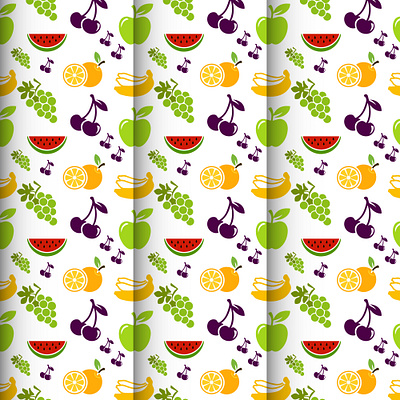 Fruit pattern design abstract pattern clothing pattern fruit pattern geometric pattern graphic design illustration repeating pattern seamless pattern