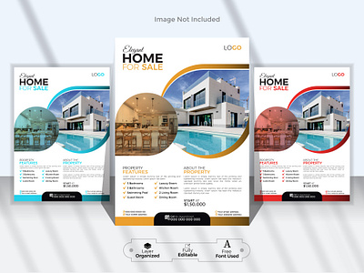 Real estate corporate flyer design template a4 business flyer corporate flyer flyer flyer design real estate real estate flyer