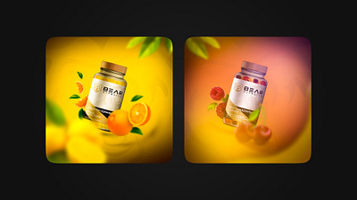 Vitamin gummies social media ads design | Pixel X ads creative ads design graphic design digital art product presentation social media designs